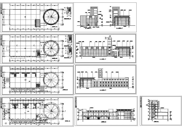 某售楼处建筑设计CAD施工图纸_图1