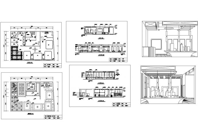 清水家园展厅设计CAD图纸_图1