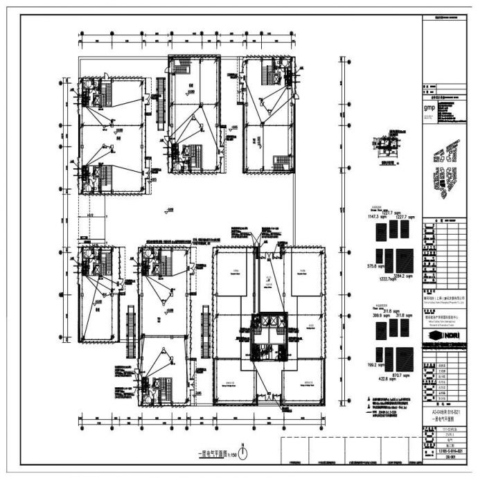 A3-04 地块 B16-B21 一层电气平面图.pdf_图1