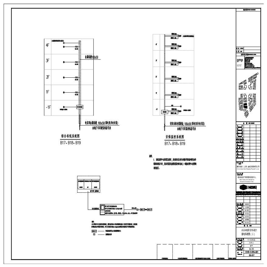 A3-04 地块 B16-B21 弱电系统图（二）.pdf-图一