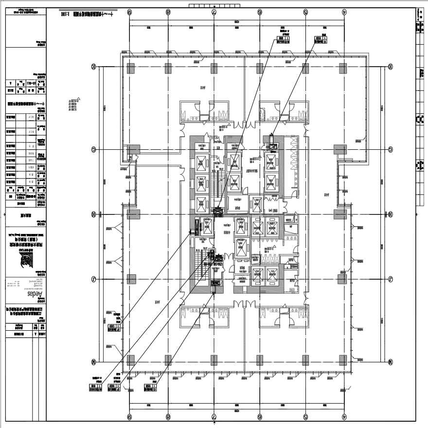 M-13-011_十一~十四层防排烟系统平面图.pdf-图一