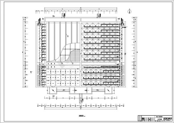[河南]某市污水处理厂工艺CAD给排水构造总平面布置图-图一