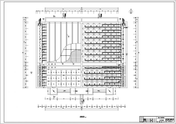 [河南]某市污水处理厂工艺CAD给排水构造总平面布置图_图1
