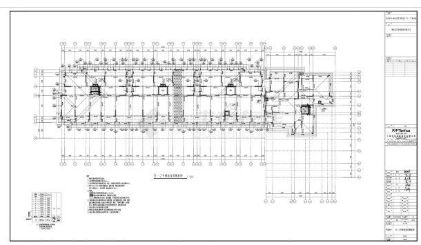 北辰中央公园项目S16-3地块B-2号楼模板图CAD图.dwg-图一