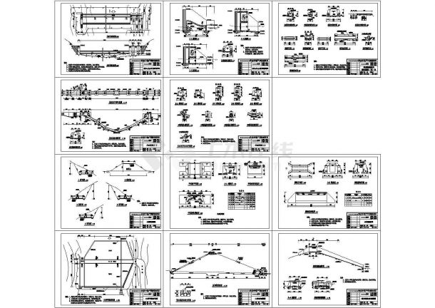 小型灌区工程全套施工图(土坝 倒虹吸)-图一