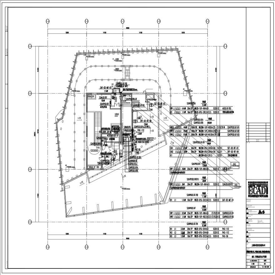 E-2-20-209 南区二号楼机房层电力平面图 E-2-20-209 (1).pdf-图一
