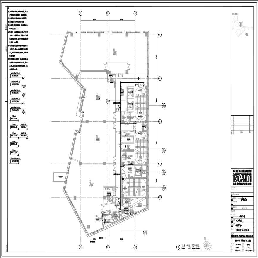 2016-04-25 E-1-25-1005 北区10号楼二层平面图（安防、对讲） E-1-25-1005 (1).pdf-图一