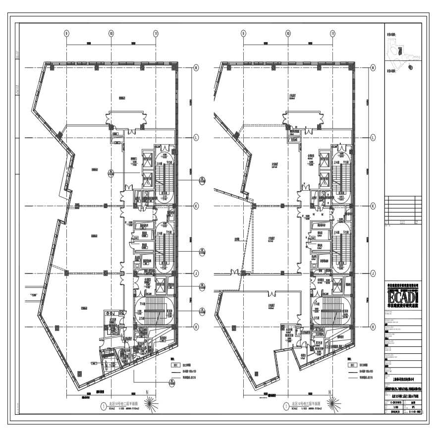 E-1-61-1002 北区10号楼二层及三层BA平面图 E-1-61-1002 (1).pdf-图一