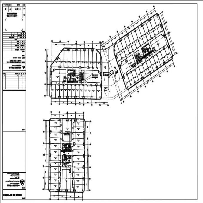 E-319 办公楼二至七层火灾漏电及消防电源监控平面图 0版 20150331.PDF_图1