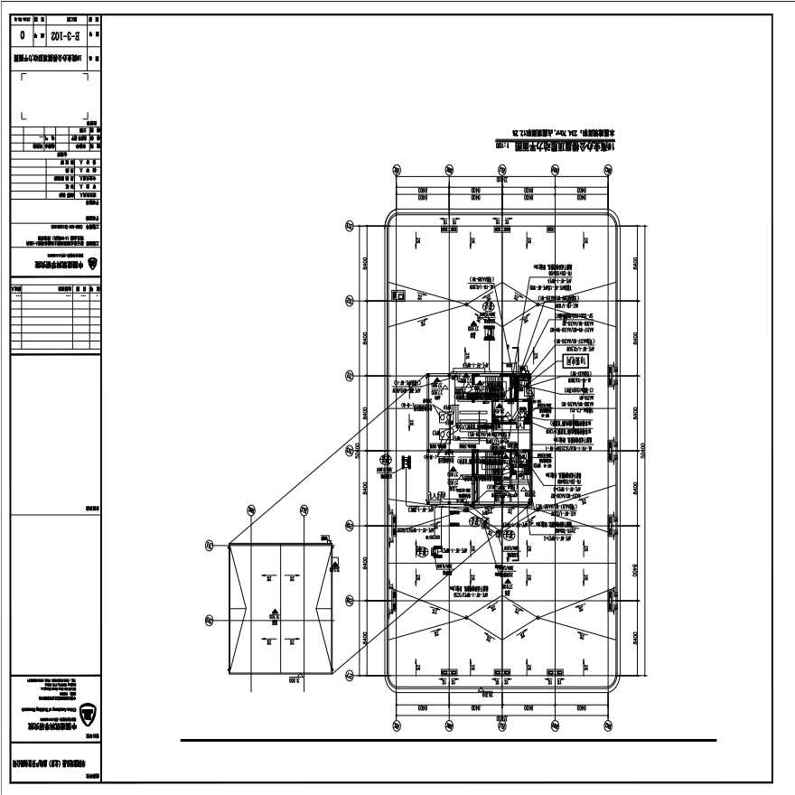 E-3-102 1#商业办公楼屋顶层动力平面图 0版 20150331.PDF-图一