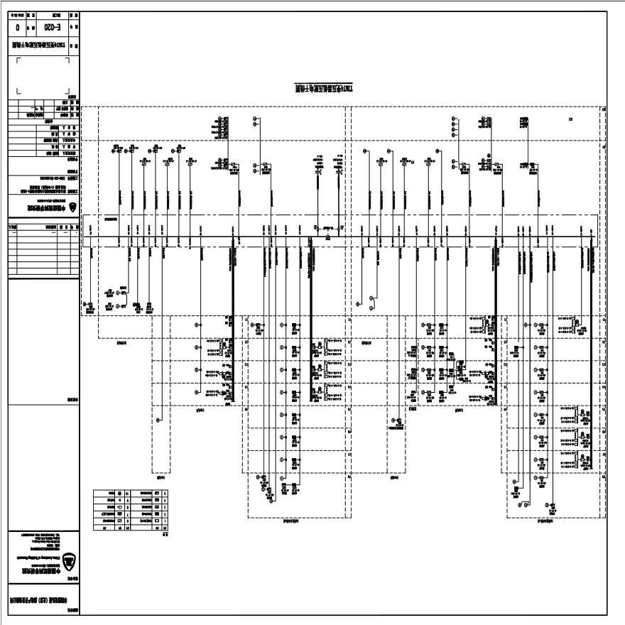 E-020 T3&amp;T4变压器低压配电干线图 0版 20150331.PDF-图一