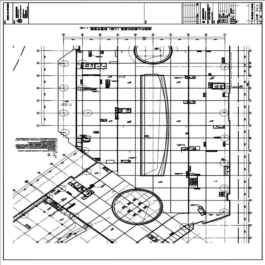 E-2-402 购物中心屋顶机房层（二段）防雷平面图 0版 20150331.PDF-图一