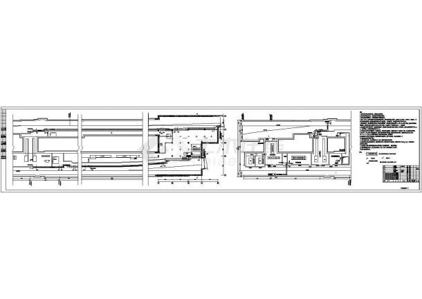 地铁牵引降压混合变电所设计cad图纸-图二