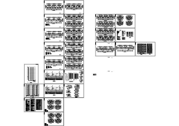十六层钢筋混凝土结构住宅配电施工cad图，共二十六张_图1