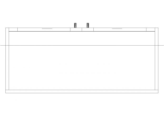 某柜子CAD节点详细平面图_图1