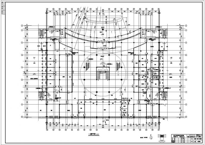 某医疗楼CAD节点详细平面设计图_图1