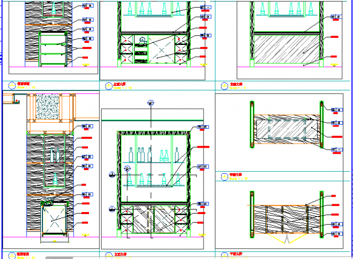 某五星豪华总统套房CAD大样完整设计施工图_图1