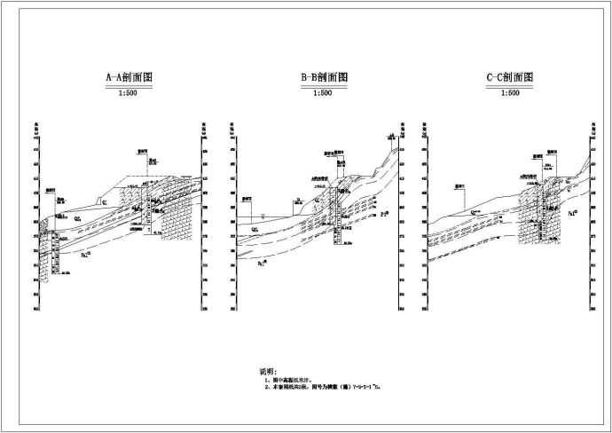 沉管灌注桩、人工挖孔灌注桩、锚杆静压桩详图_图1