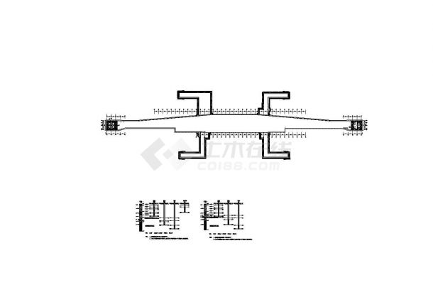[上海]地下交通枢纽配套工程深基坑降水设计图-图二