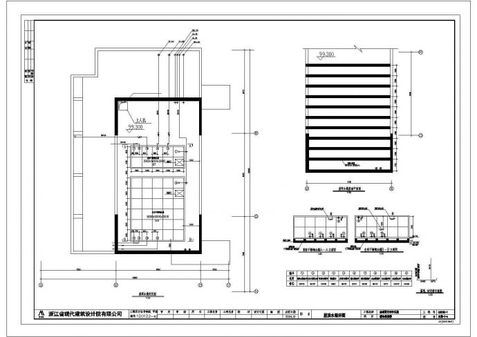 某南方医院给排水CAD节点完整构造设计图纸_图1
