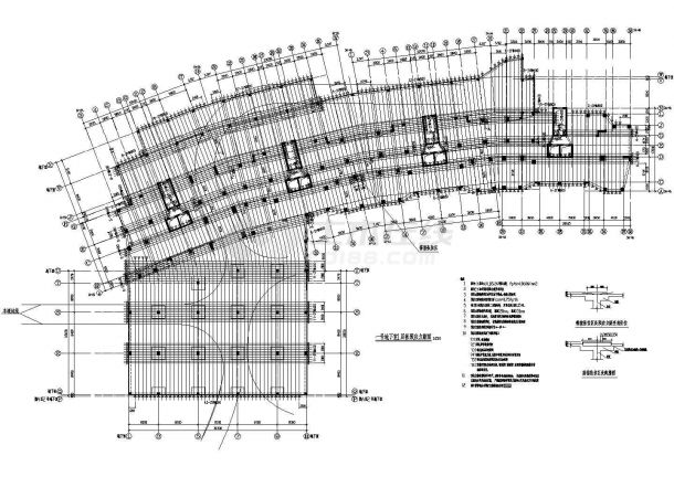 某多层住宅小区CAD设计完整构造总图-图二