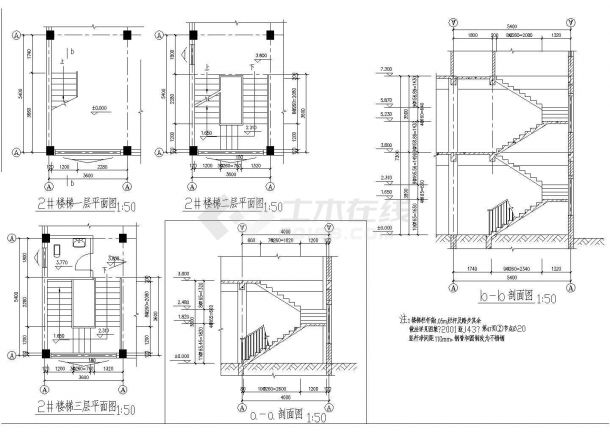 某古建筑全套CAD设计构造详细节点施工图-图二