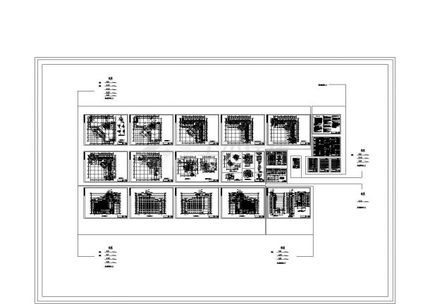 某九层(11433.5㎡)砌体结构酒店设计CAD全套建筑施工图（含设计说明，共16张）-图一