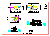 14套别墅建筑方案设计CAD图-图二