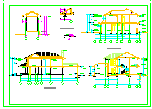 某地两层别墅建筑设计施工图全套_图1