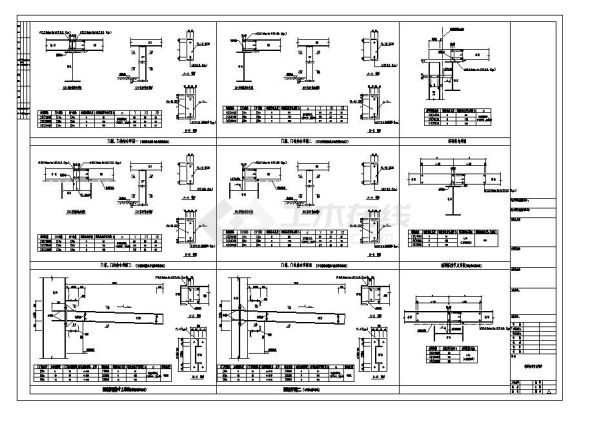 某市轻钢结构屋面墙面节点构造布置CAD规划详图-图二