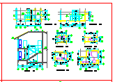 两层西湖高尔夫别墅建筑设计施工图（含设计说明）_图1