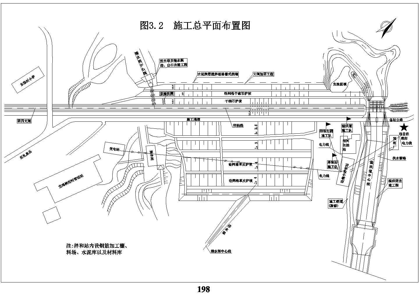 陕西省关中灌区改造工程某水库加固工程施工组织设计