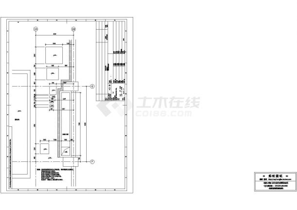 北京某广场游泳池水处理循环设计施工图纸-图一
