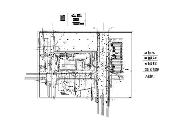 [施工图][浙江]商业中心项目电气施工图纸（甲级设计院）-图二