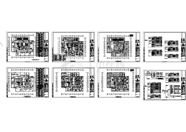 [江苏]南通大型国贸中心37层电气设计图纸一（强电部分）-图二