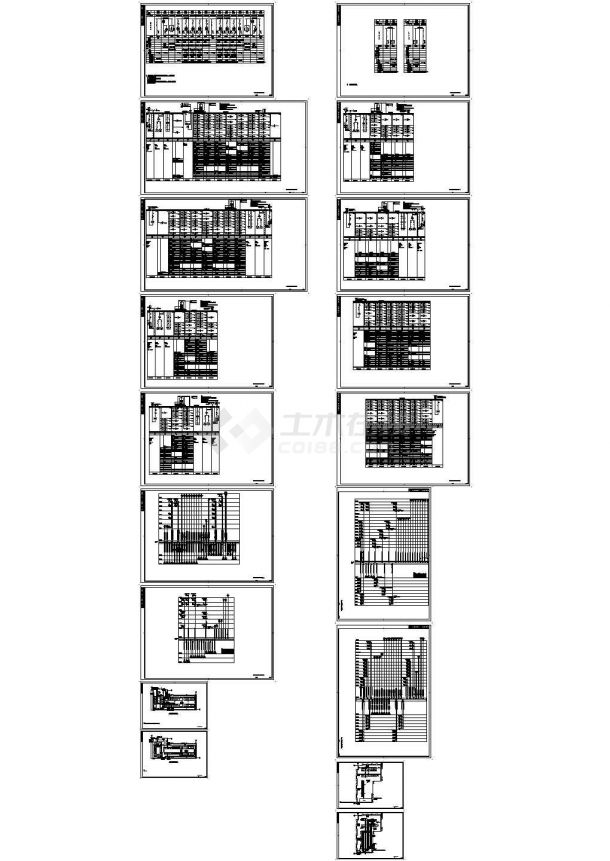 [江苏]18平米超高层商业综合体电气设计施工图纸（附计算书 弱电 人防等）-图二