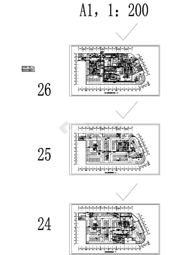 [河南]5星级国际酒店写字楼商业电气施工图（含设计说明、7个CAD）-图二