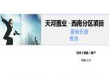 杭州湖州天河置业.西南新城项目营销代理报告图片1