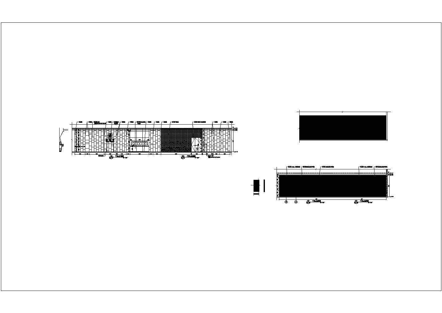 某深圳鼎悦坊火锅餐厅室内CAD大样完整施工图