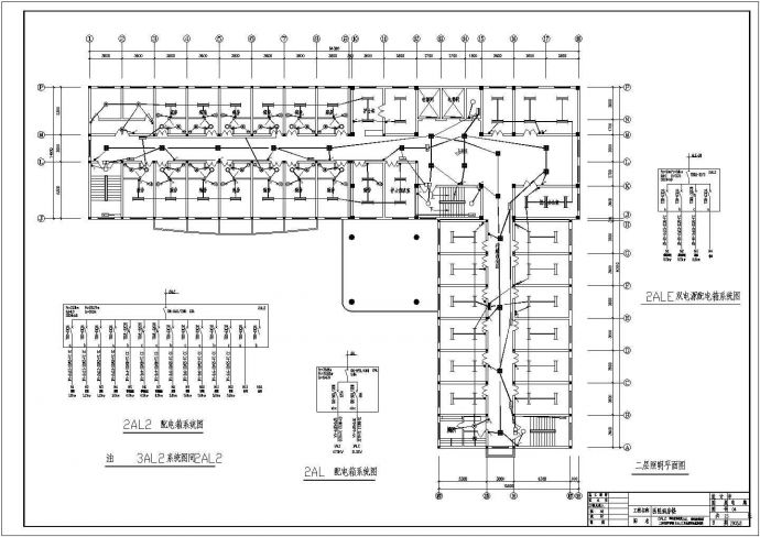 某病房楼电气CAD大样节点完整设计施工图_图1