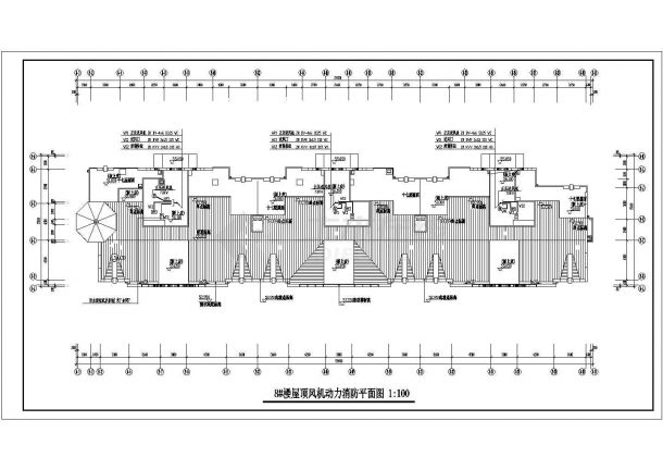 某高层住宅CAD详细完整构造设计施工图-图二