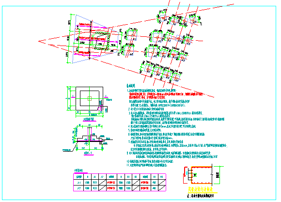 室外观光电梯结构施工图（含基础说明）_图1