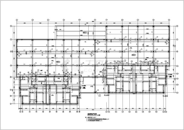 杭州某小区高层住宅楼电气CAD节点剖面设计图纸-图二