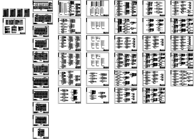 某建筑工程全套电气系统图纸_图1