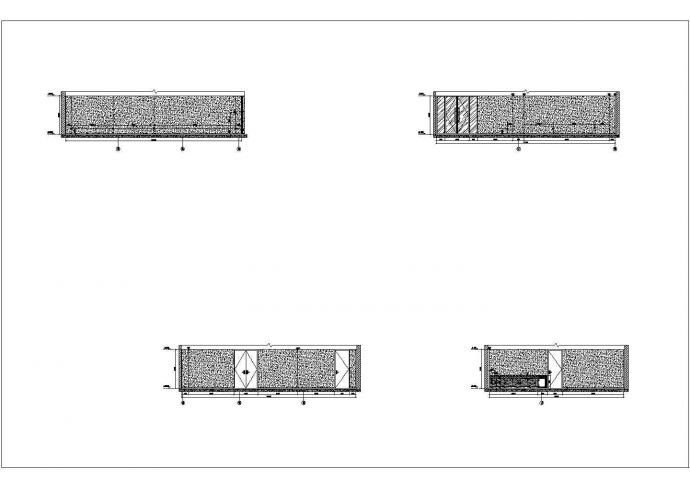 某图书馆学习共享空间维修建设工程简餐区CAD详细构造设计图纸_图1