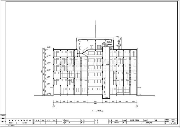 某市二医院CAD平立剖节点设计构造图纸-图二