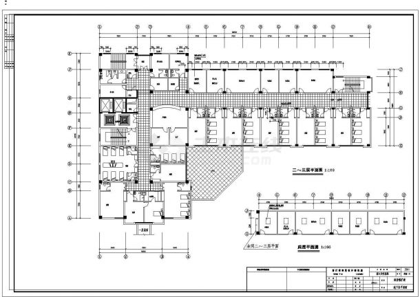 某医院建筑CAD详细完整构造设计施工-图二