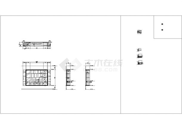 武汉某星级酒店总统套房施CAD节点详细设计图-图一