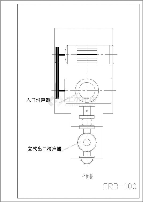 某精致鼓风机结构设计全套CAD参考图-图一