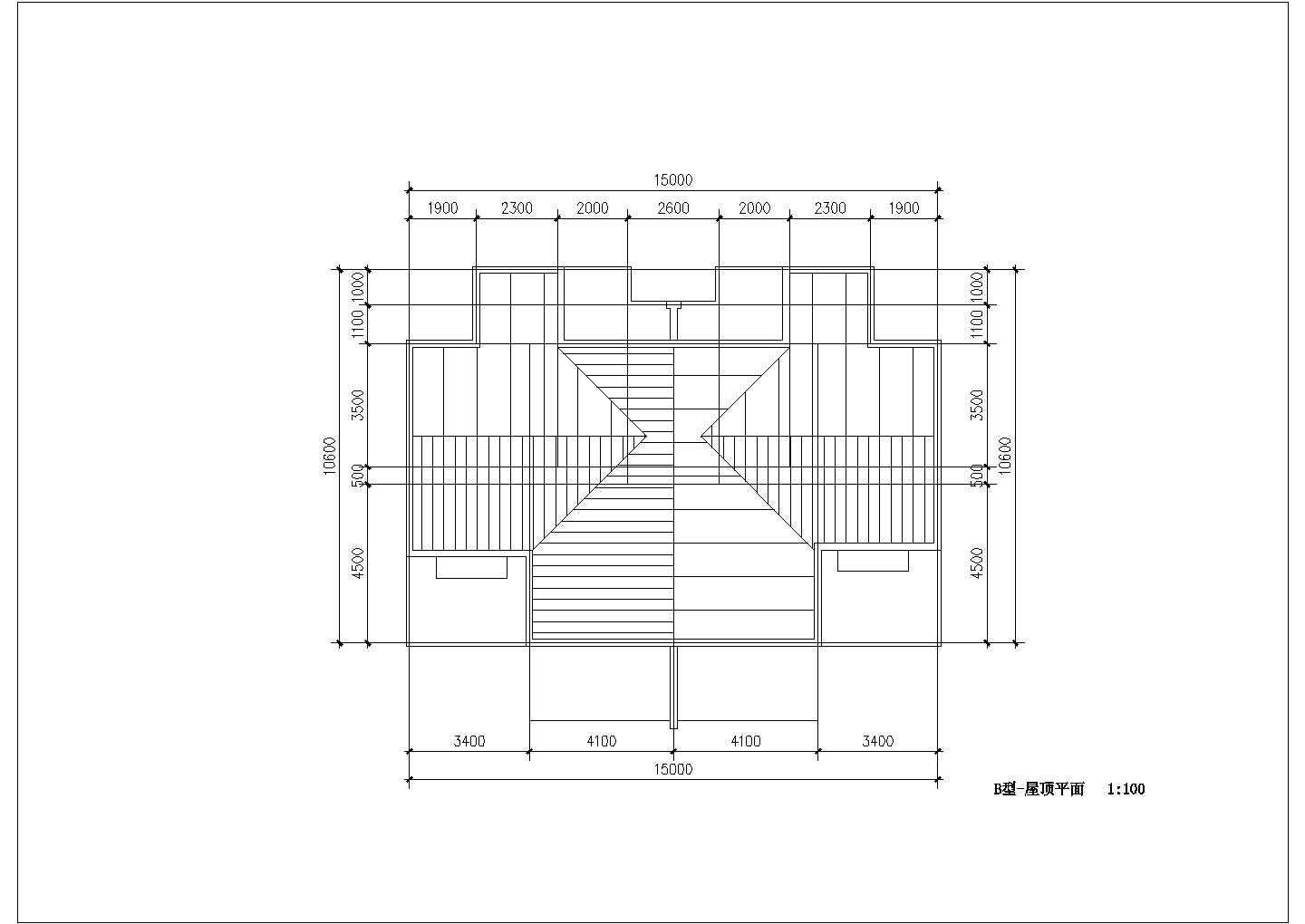 某多层剪力墙结构住宅楼设计cad全套建筑施工图（含户型指标）
